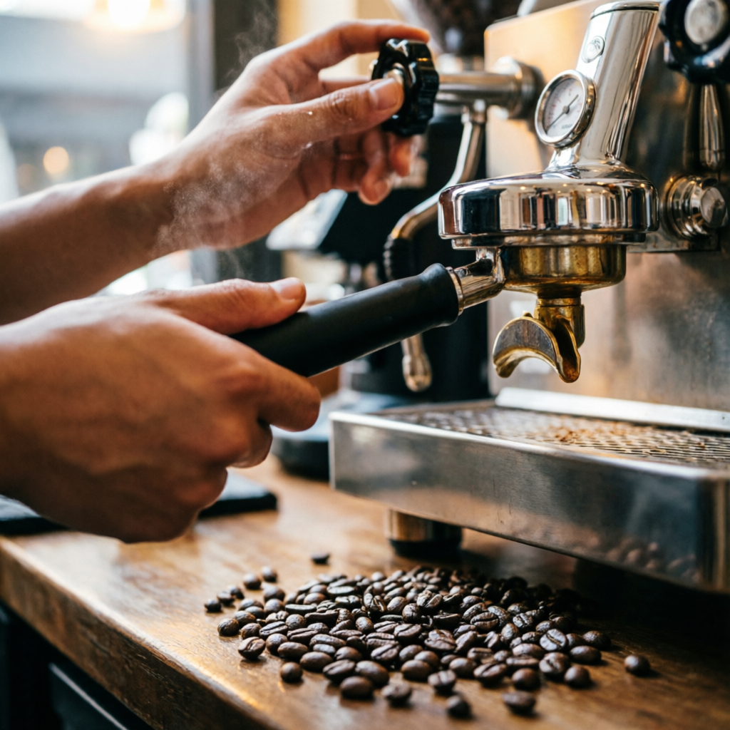 Preparación artesanal del café
